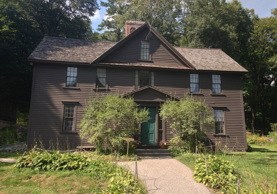 Casa de Louis May Alcott en Concord, donde escribió 'Mujercitas'