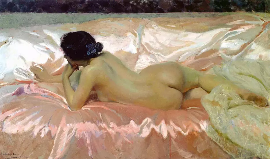 'Desnudo de mujer', de Joaquín Sorolla