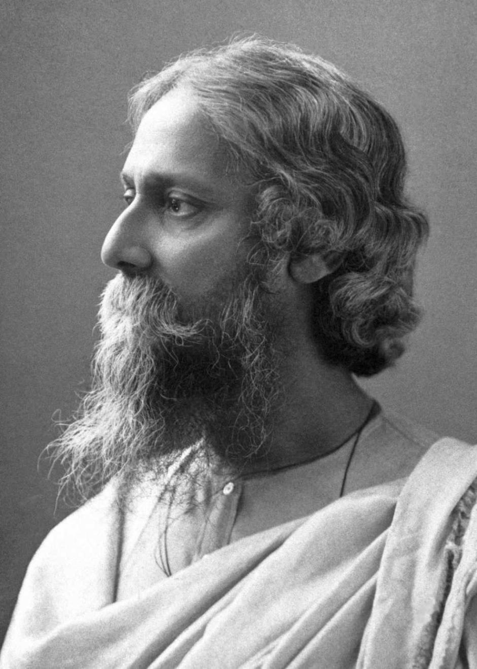 Rabindranath Tagore en Calcuta, 1909