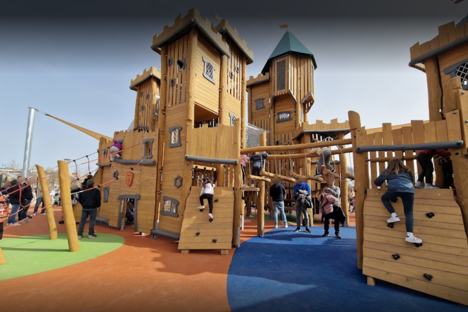 El parque infantil más grande de Europa (castillo incluido) está en Leganés