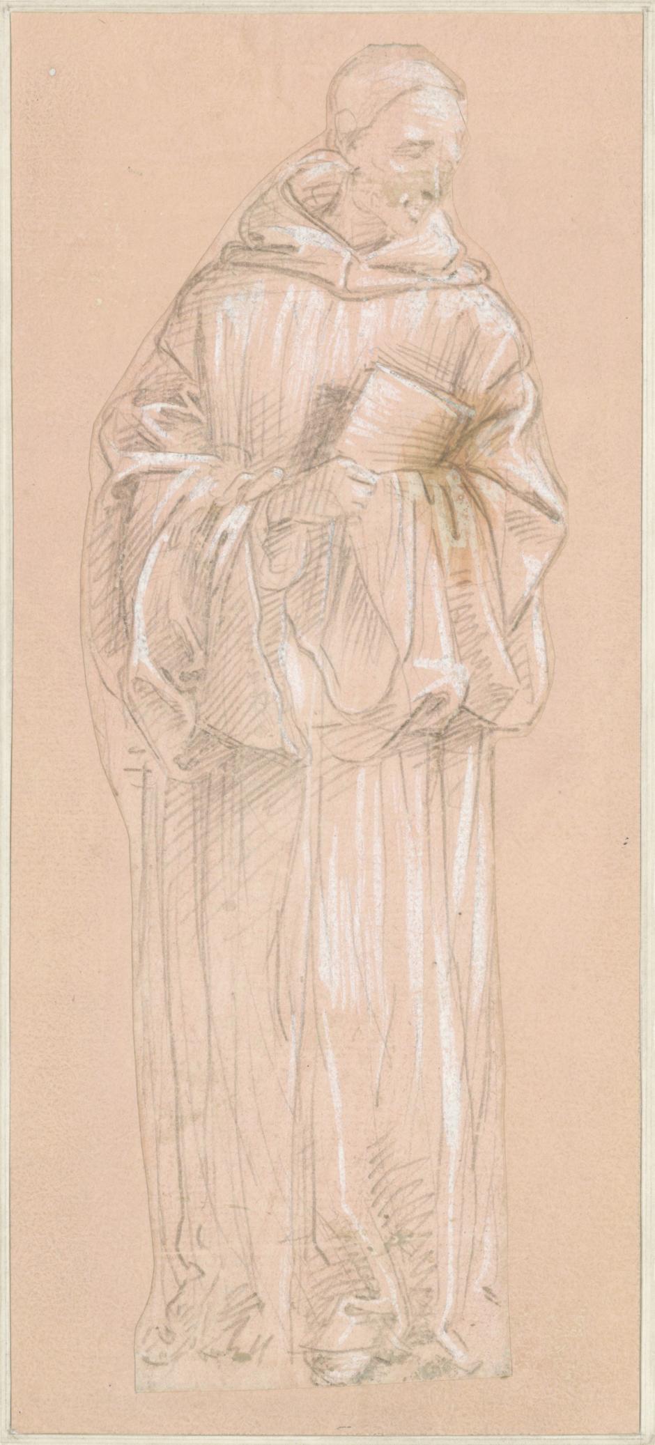 'Monje sosteniendo un libro', de Filippino Lippi