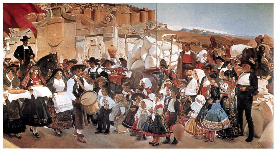 'La fiesta del pan y del vino', de Joaquín Sorolla