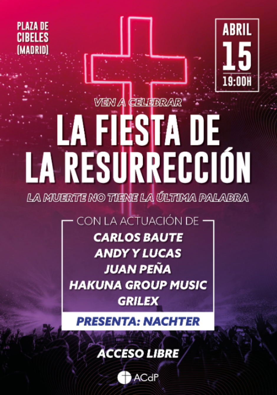 Cartel de la Fiesta de la Resurrección