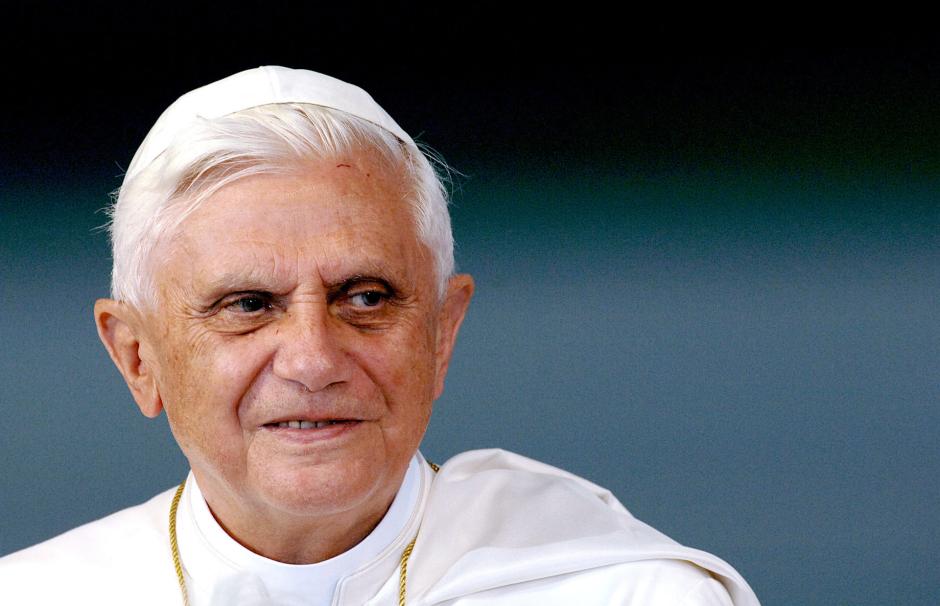 El Papa Benedico XVI en 2005
