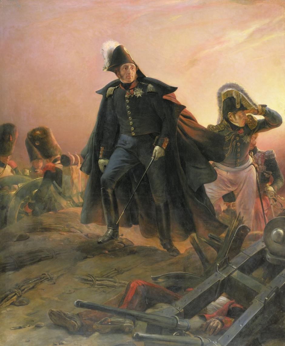 El duque de Angulema en la toma del fuerte del Trocadero (31 de agosto de 1823)