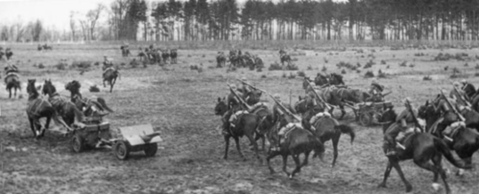 Unidades de caballería polaca en septiembre de 1939