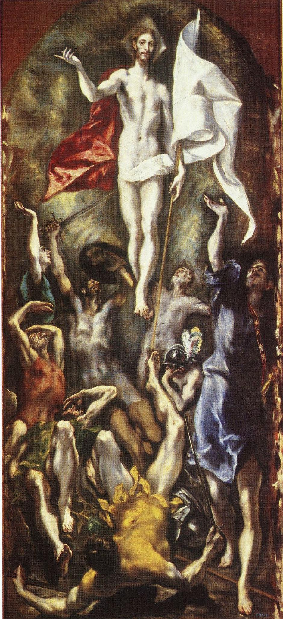 'La resurrección de Cristo' de El Greco