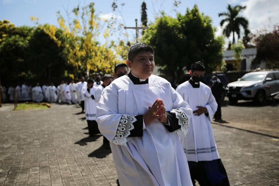 Procesión del Viernes Santo en Managua