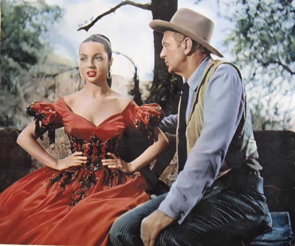 Sara Montiel y Gary Cooper compartieron pantalla en Veracruz, de 1954