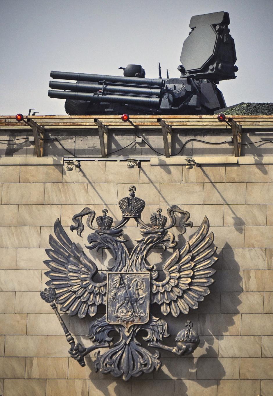 Ministerio ruso de Defensa, en Moscú