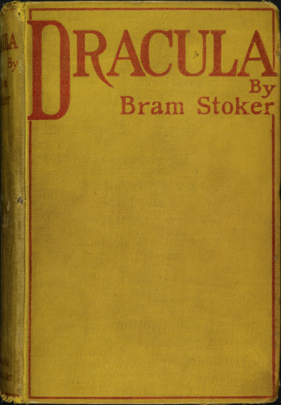 Primera edición de 'Drácula'