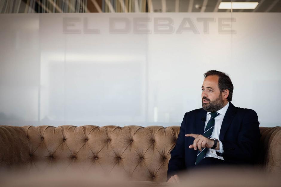 El presidente del PP castellano-manchego, Paco Núñez, en El Debate