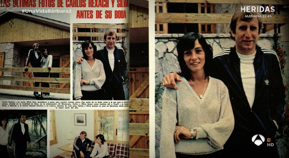 El anuncio de la boda de Rexach, en una revista