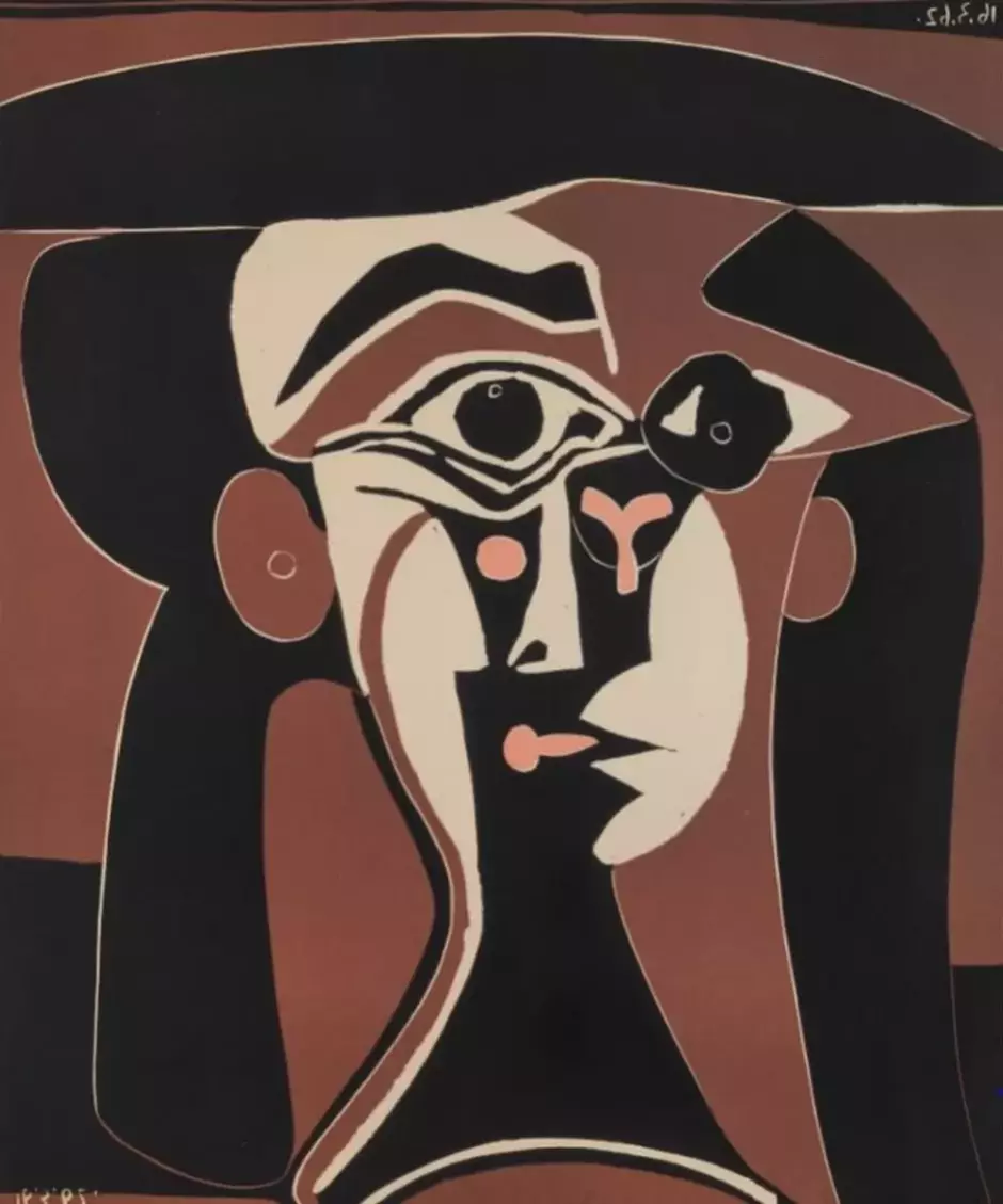 'Jacqueline au chapeau noir', de Pablo Picasso