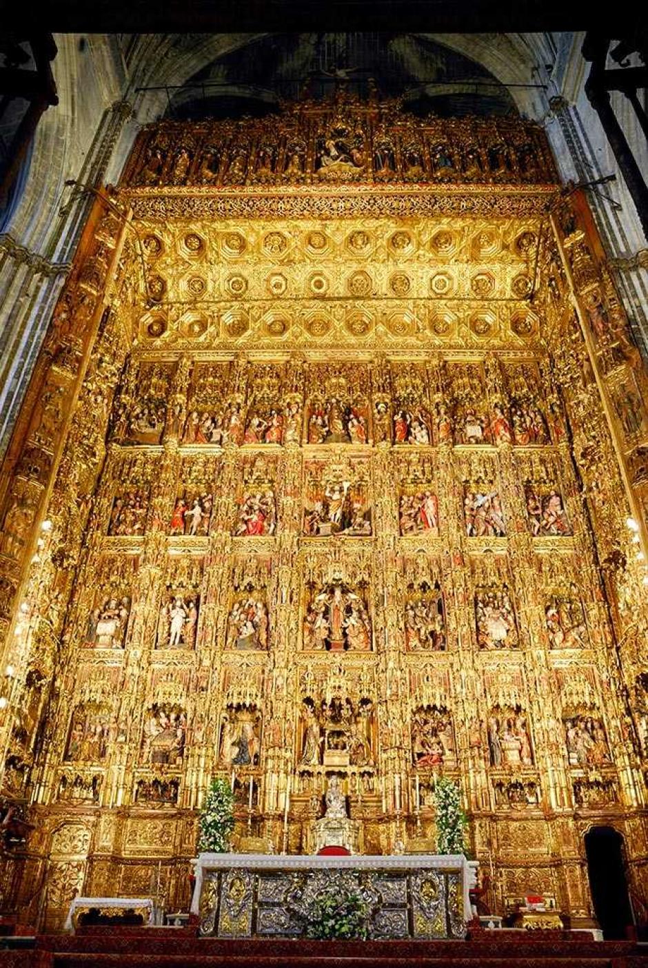 Retablo de la catedral de Sevilla