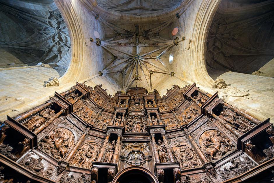 Retablo de la concatedral de Santa María de Cáceres