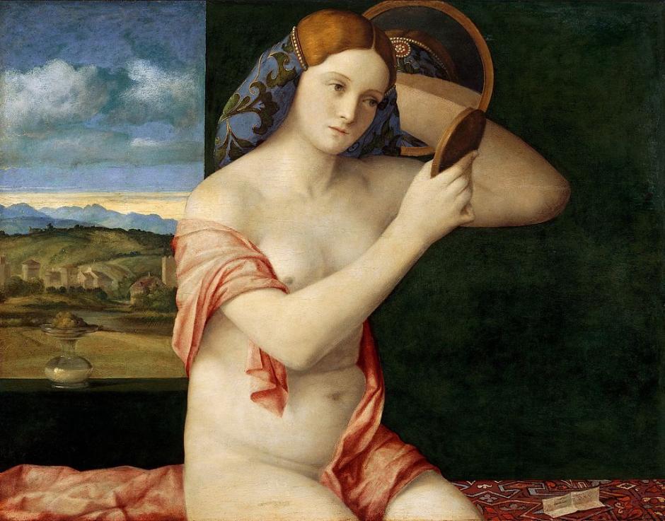 'Joven ante el espejo' de Giovanni Bellini