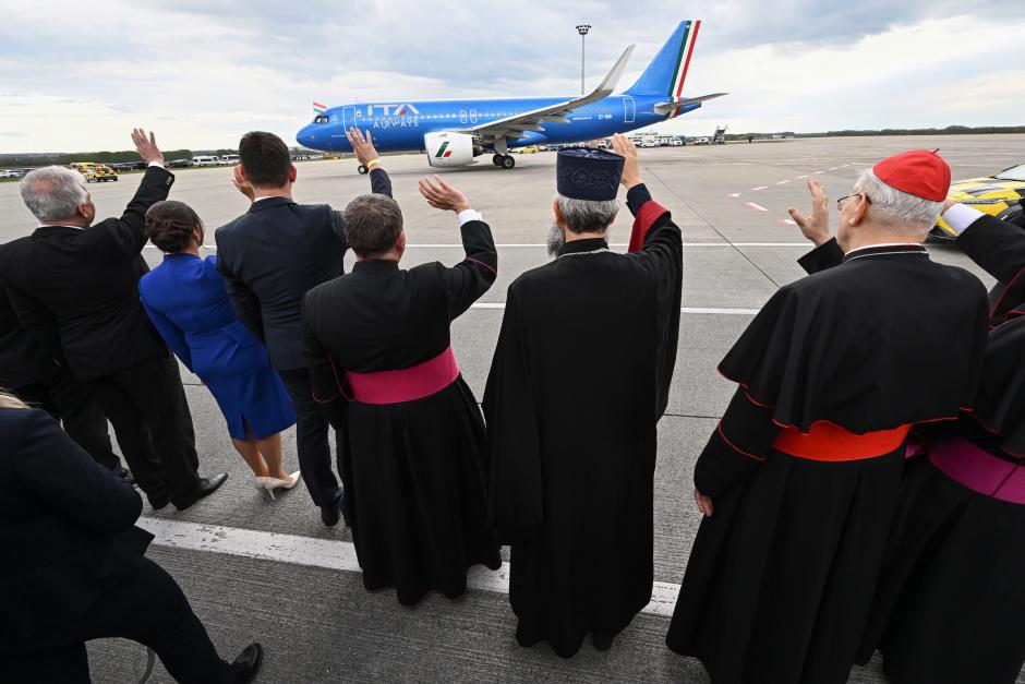 El avión del Papa Francisco