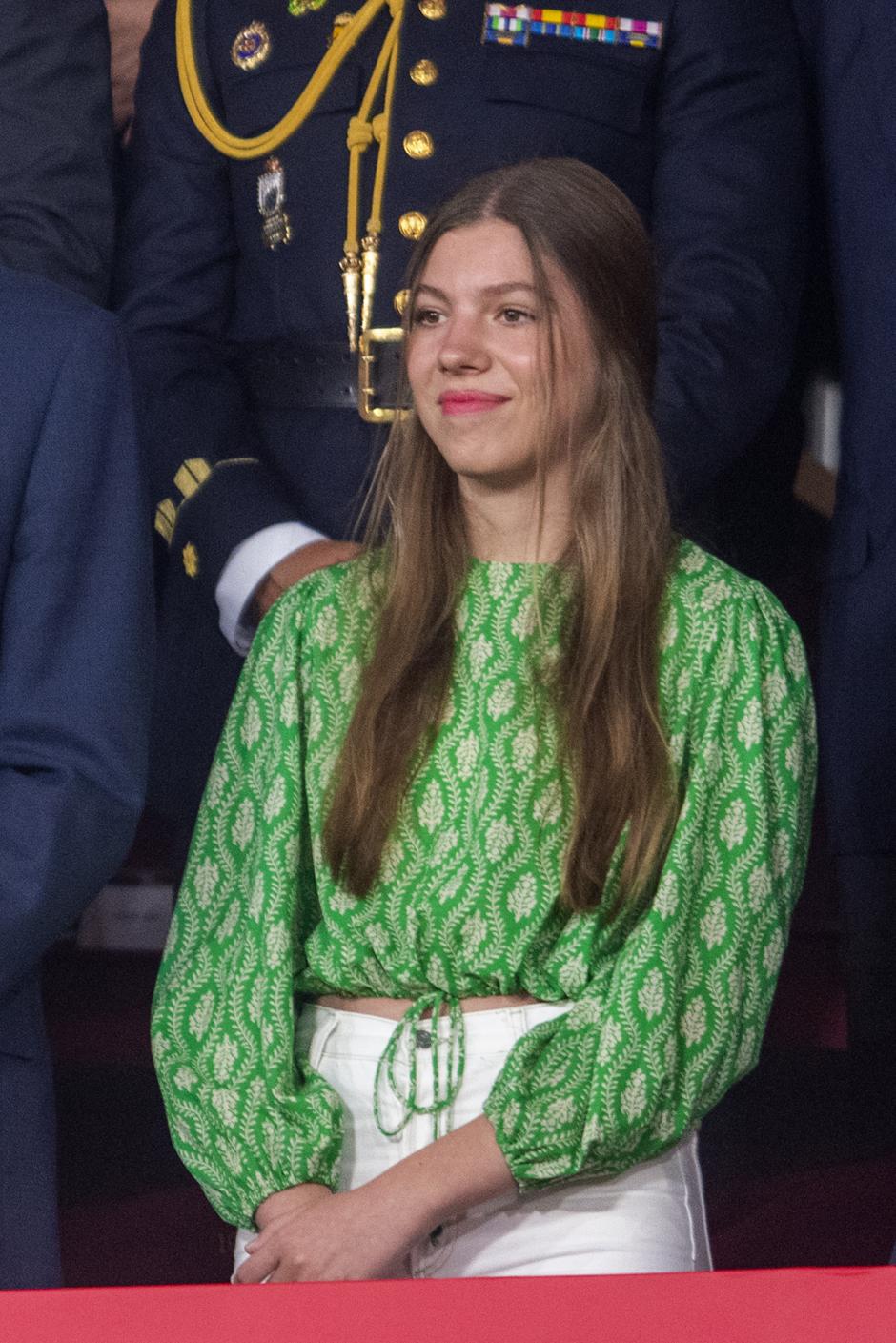 La Infanta Sofía en la Copa del Rey