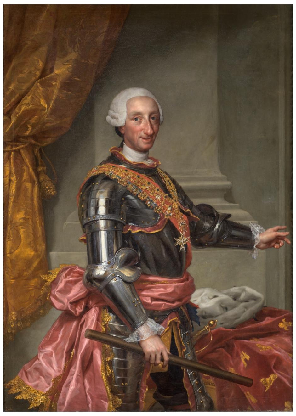 Anton Rafael Mengs, Carlos III, h. 1765