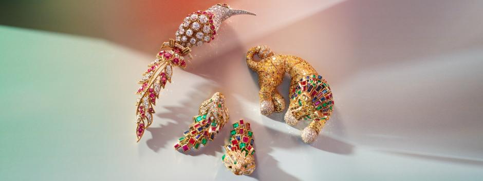 Algunas de las joyas de la colección de Heidi Horten