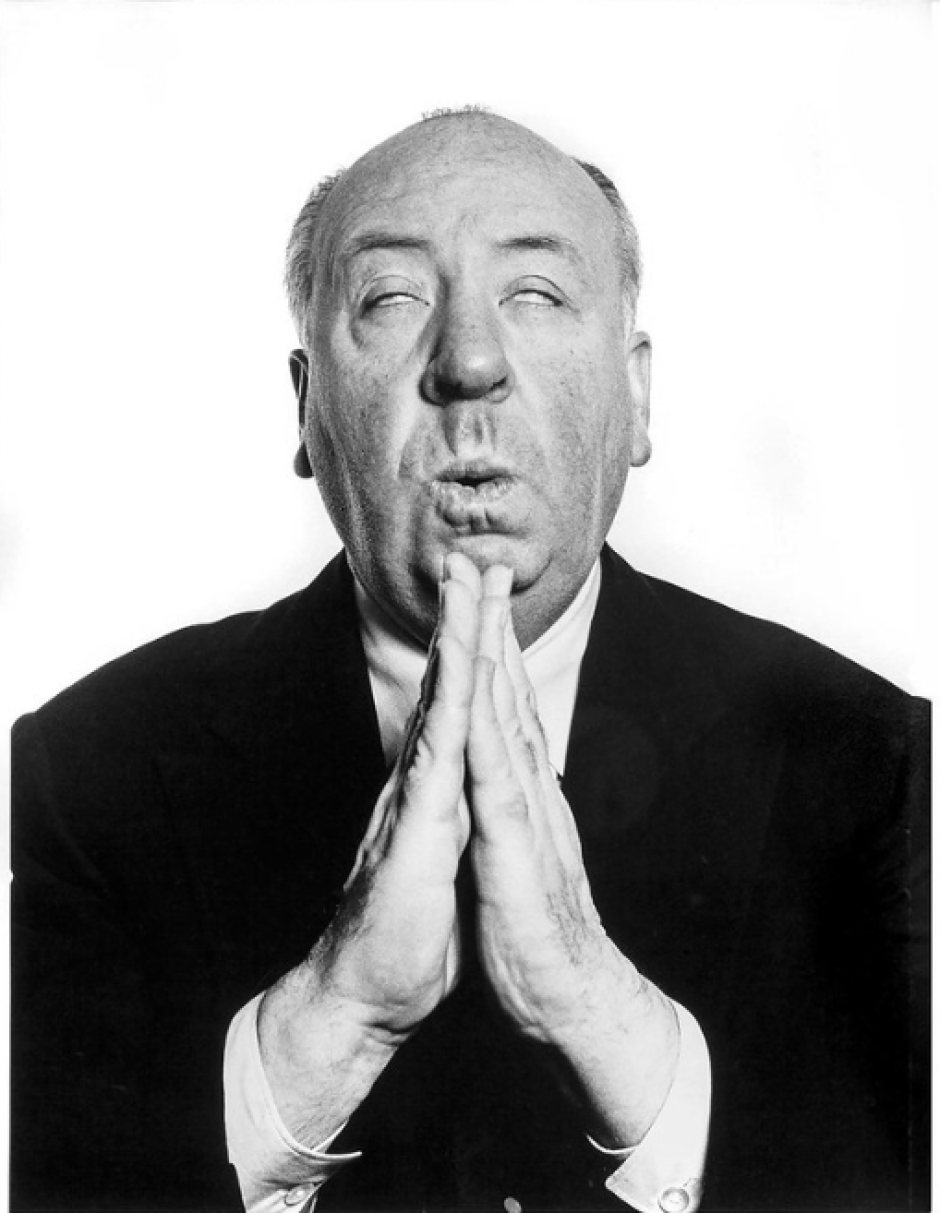 Alfred Hitchcock (1956) por Richard Avedon