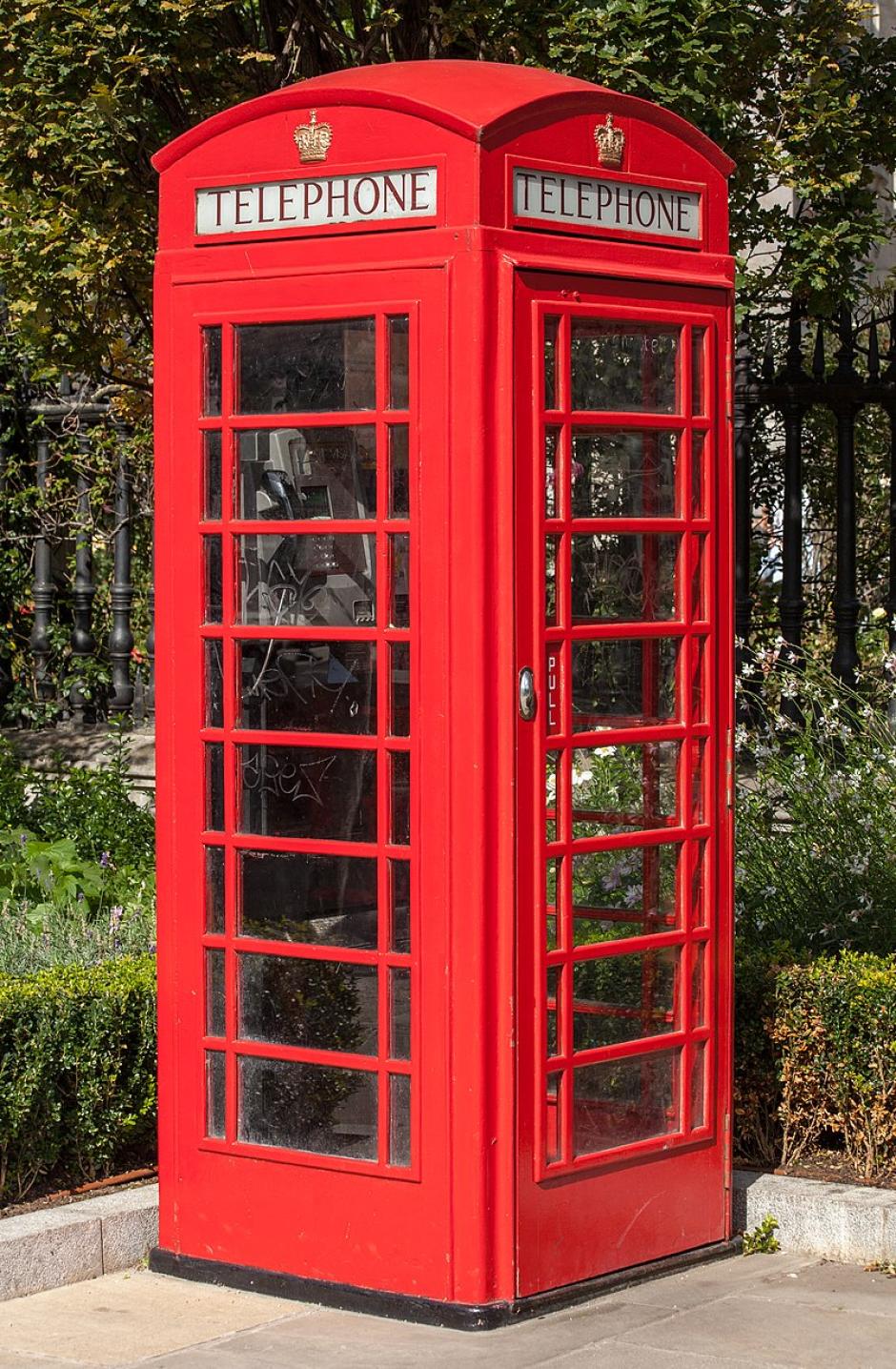 Cabina telefónica londinense