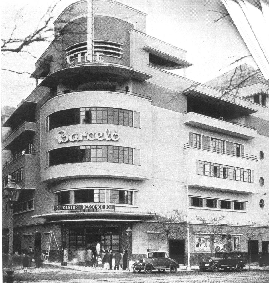 El cine Barceló el día de su inauguración en 1931