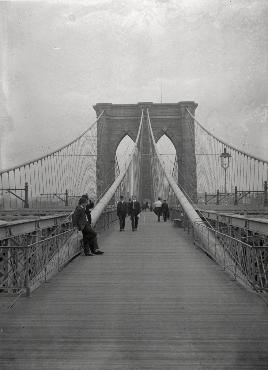 Vista hacia el este en 1899