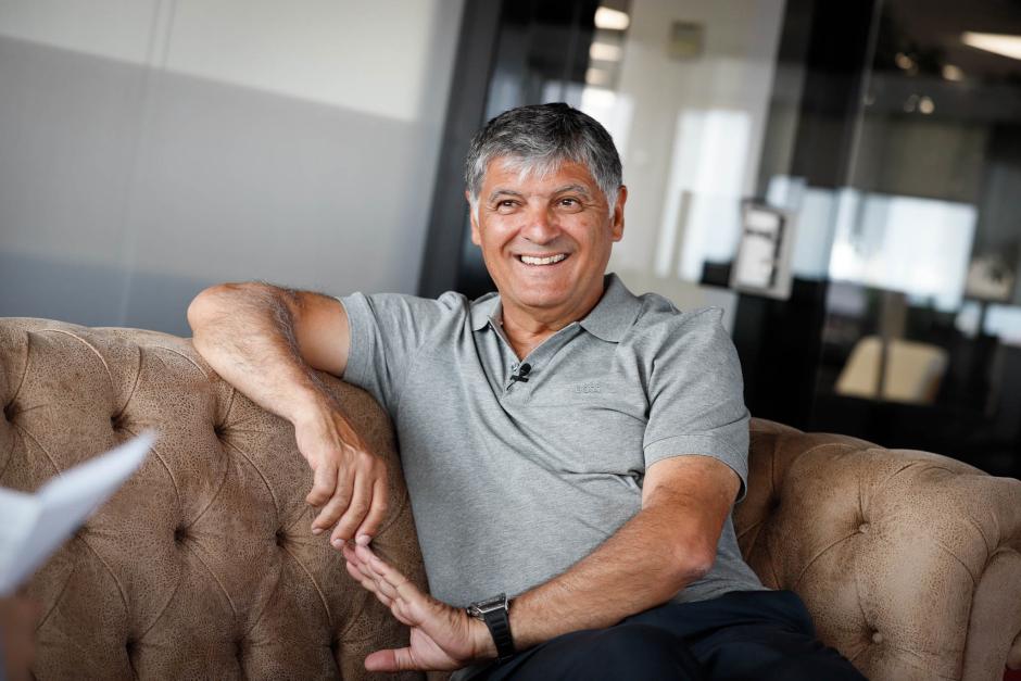 Otro momento de la entrevista a Toni Nadal