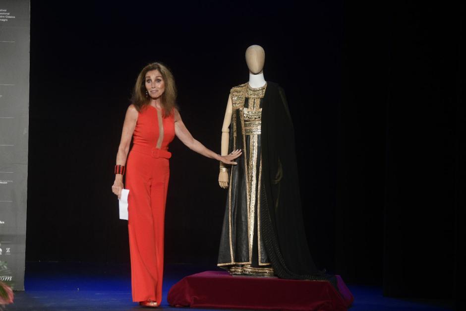 Actress and singer Ana Belen at 20 edition of Corral de Comedias awards during 43 edition of Almagro Classic Theatre Festival 2020 in Almagro, Ciudad Real on Tuesday, 14 July 2020.
En la foto: maniqui