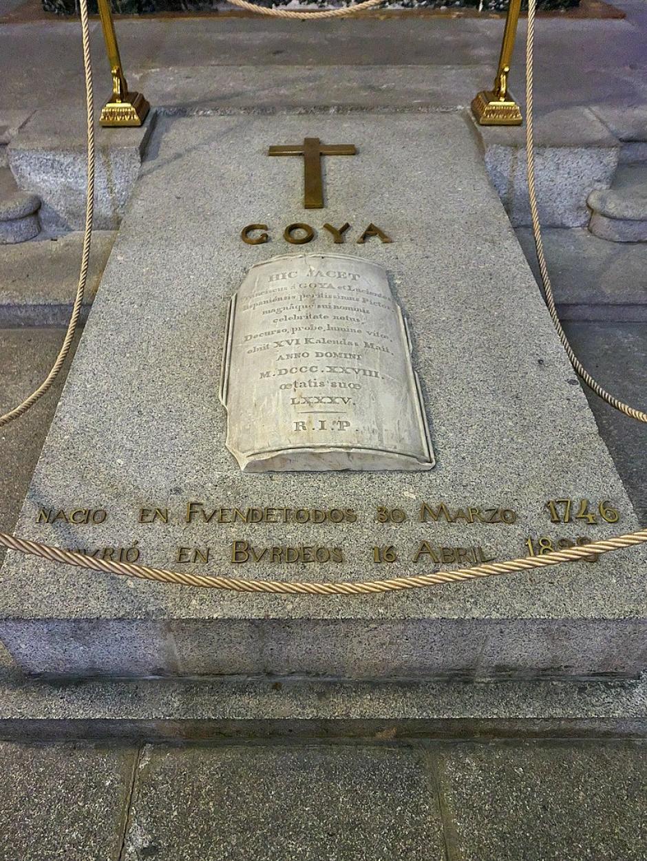Tumba de Francisco de Goya