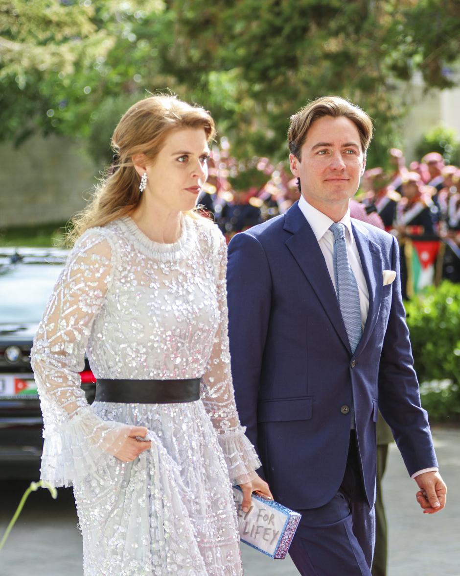 William, Prince of Wales and Catherine, Princess of Wales at the Zahran Palace in Amman, on June 01, 2023, to attend the Islamic marriage ceremony known as a katb ktab Photo: Royal Hashemite Court / Albert Nieboer / Netherlands OUT / Point De Vue OUT *** Local Caption *** .