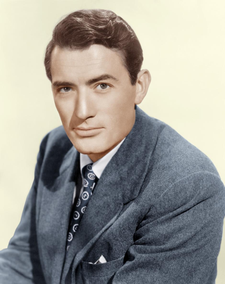Gregory Peck, en un retrato de 1947
