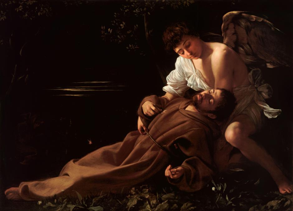 'San Francisco de Asís en éxtasis', de Caravaggio