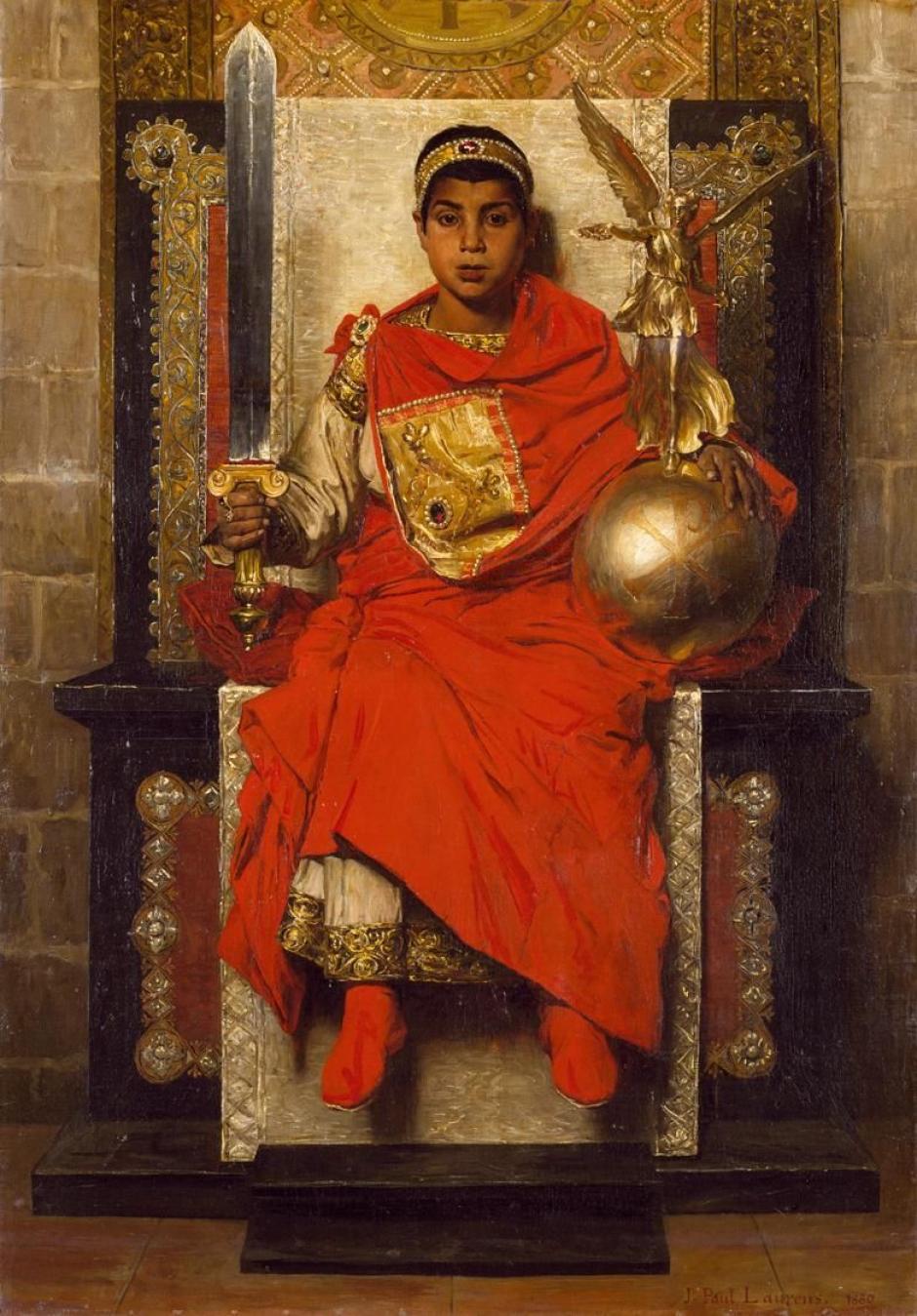 El Emperador Honorio, Jean-Paul Laurens (1880)