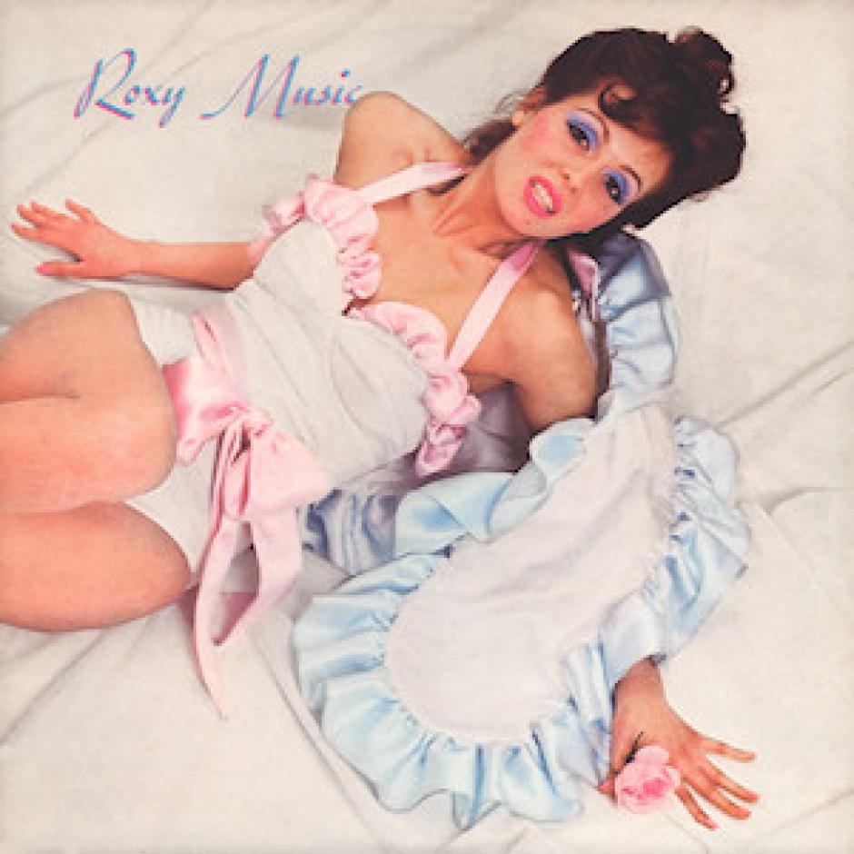 Portada final del primer disco de Roxy Music, titulado también 'Rosy Music', en 1972