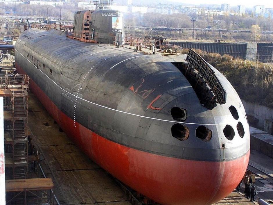 Modelo de submarino Oscar II Kursk