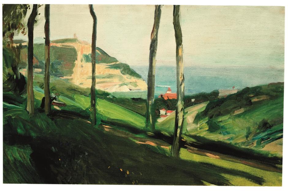 'Paisaje de San Sebastián con el monte Igueldo', de Joaquín Sorolla