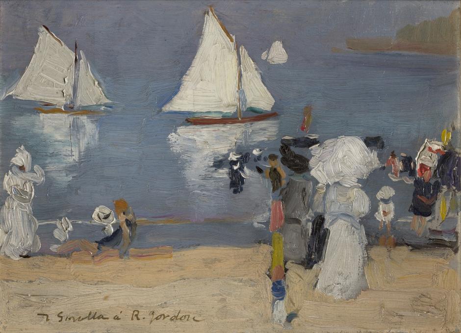 'Sol y mar', de Joaquín Sorolla, cuadro pintado en San Sebastián