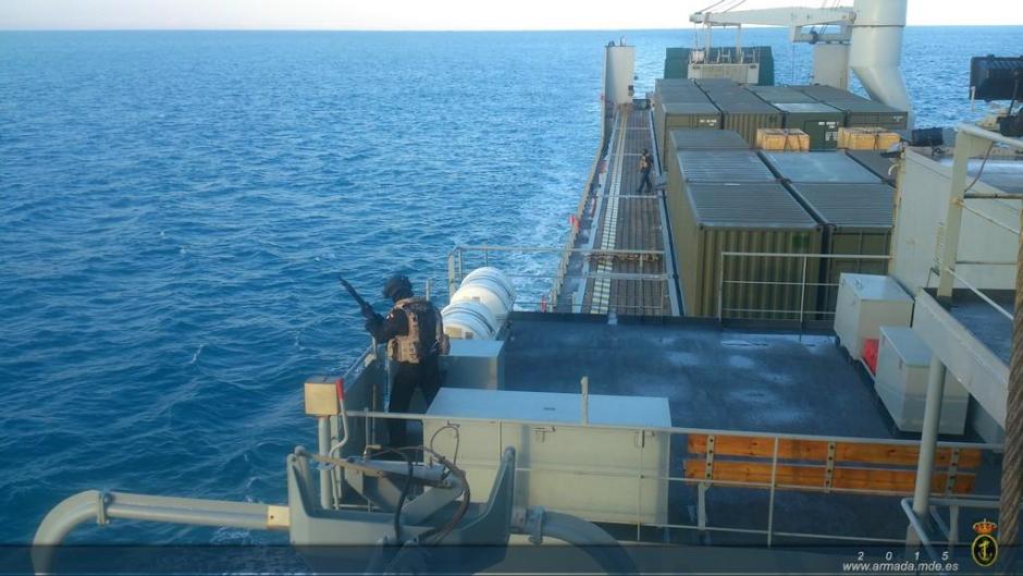 Los buques El Camino Español y Martín Posadillo transportan una batería de misiles Patriot a Turquía