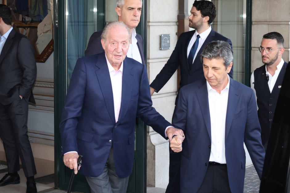 El Rey Juan Carlos I, en Ginebra