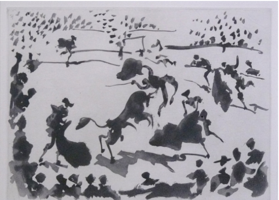 'La Cogida' de Picasso