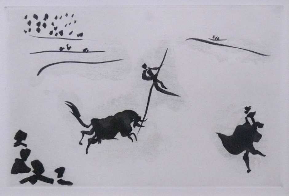 'El salto de la garrocha' de Picasso