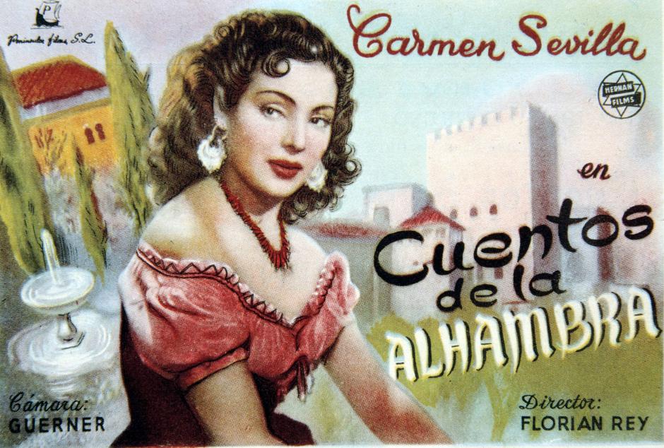 Cartel de la película Cuentos de la Alhambra