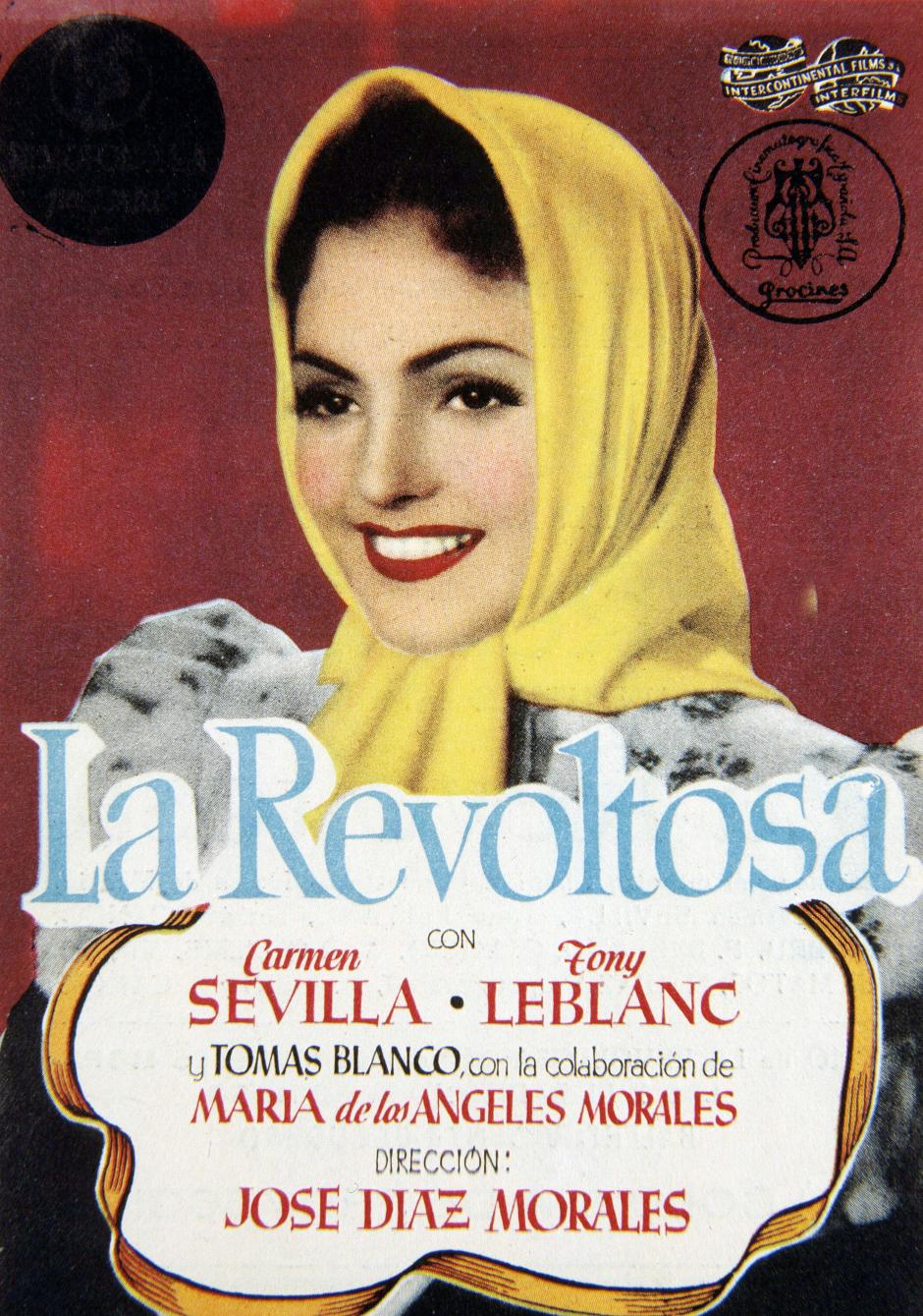 La Revoltosa fue una de las primeras películas de Carmen Sevilla