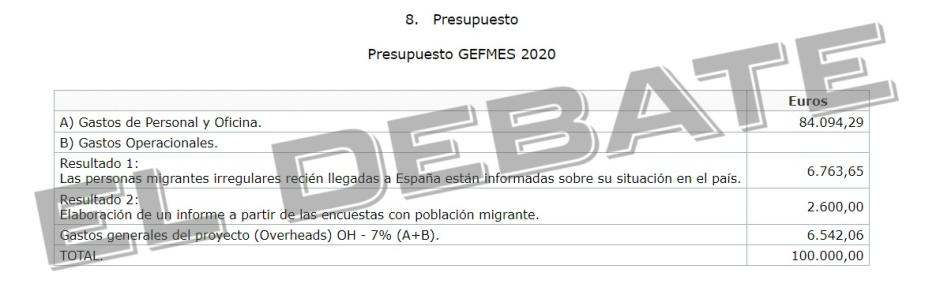 Acuerdo entre el Ministerio del Interior y OIM (I)