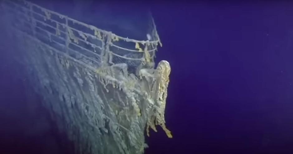 Proa del 'Titanic', en la actualidad