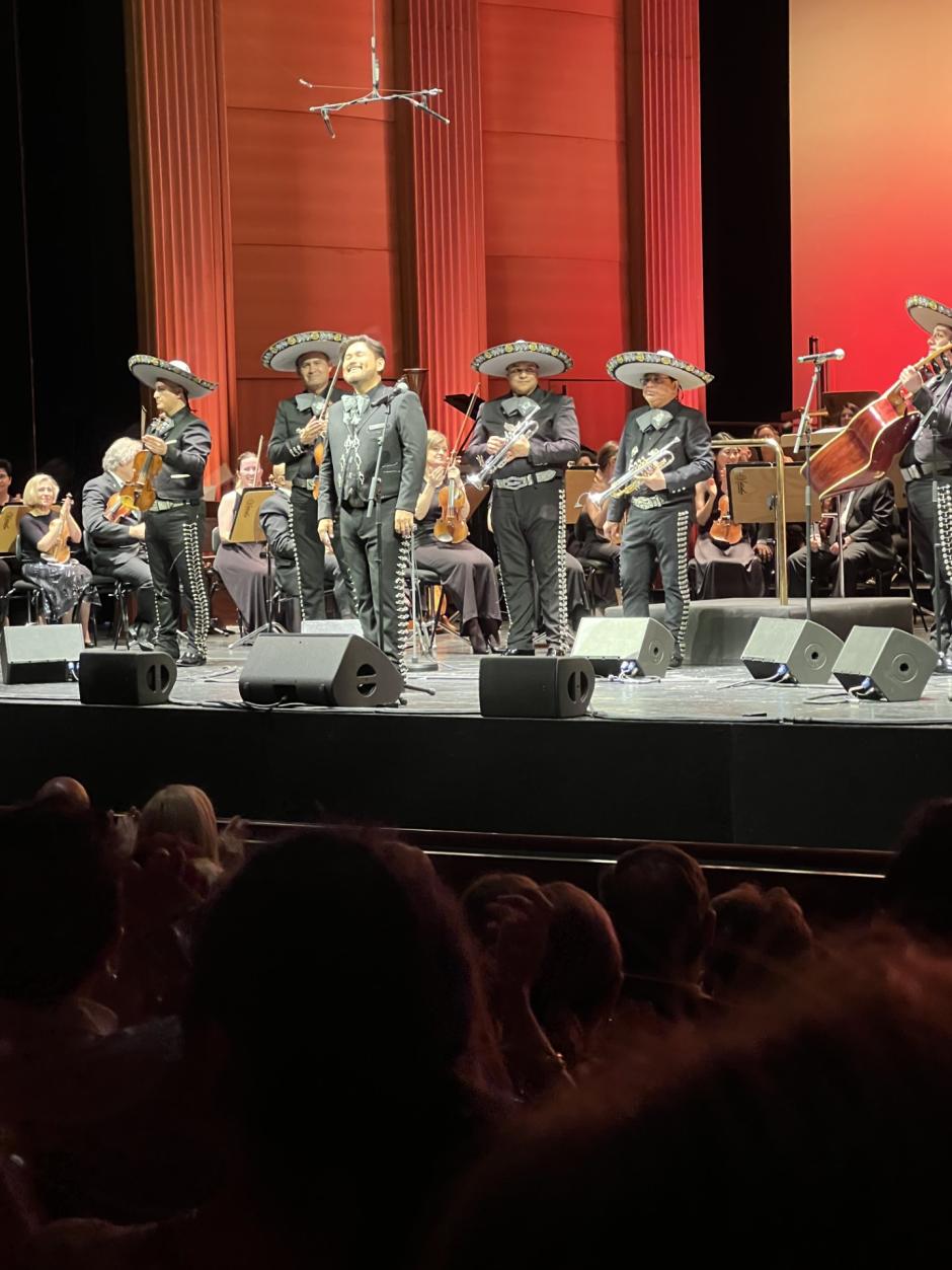 El tenor mexicano Javier Camarena en su espectáculo en el Teatro Real