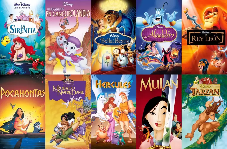 Algunas de las películas Disney más celebradas